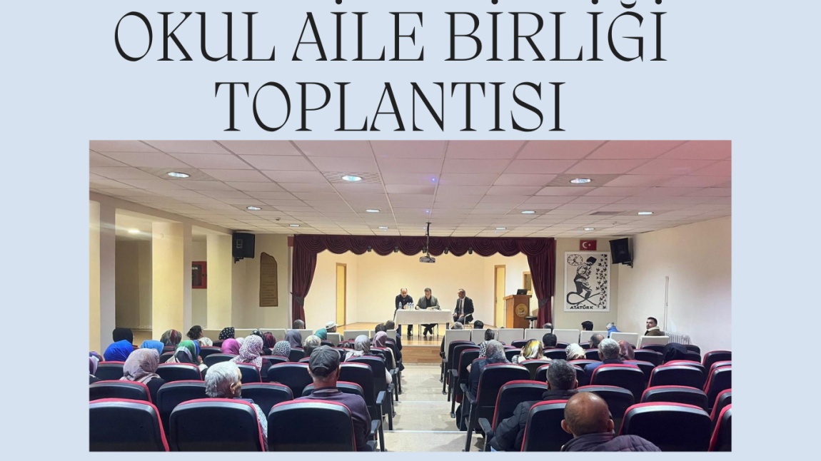 Okul Aile Birliği Toplantısı